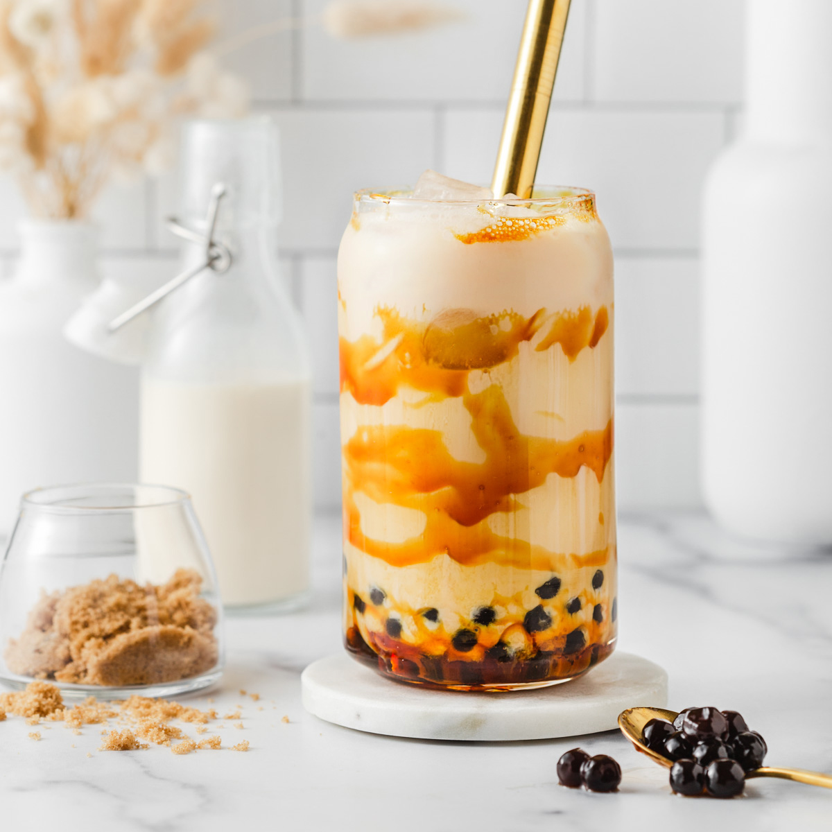 2. Black Sugar Milk Tea