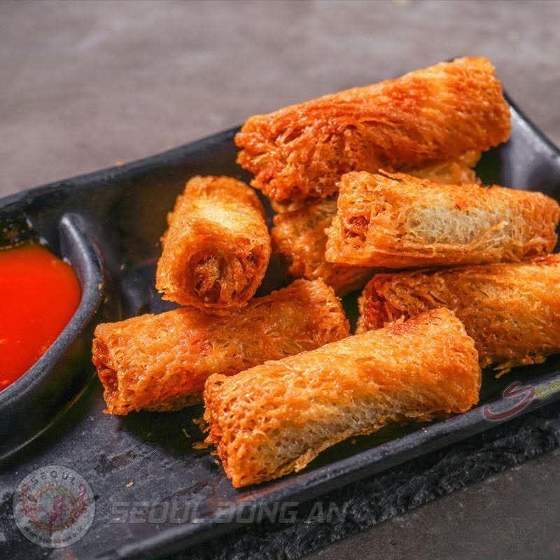 A3. Crispy Taro Rolls (2 Counts) - Khoai Môn Cuốn