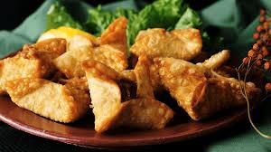 A7. Deep Fried Seafood Gyoza (6 Counts)