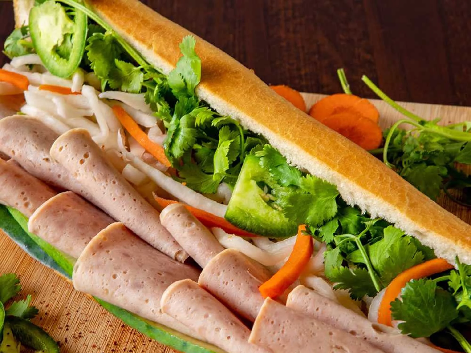 B4. Pate & Pork Roll - Bánh Mì Pâté Chả Lụa