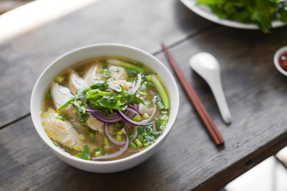 P5. Vietnamese Authentic Chicken Pho - Phở Gà Việt Nam